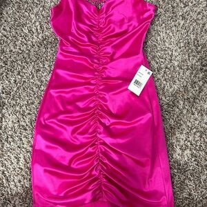 BRAND NEW WITH TAGS! Midnight Doll, Pink Fuchsia Teen Formal Dress, Size 3